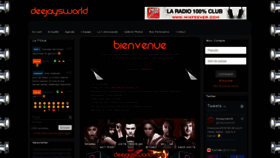What Deejaysworld.org website looked like in 2019 (4 years ago)