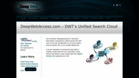 What Deepwebaccess.com website looked like in 2019 (4 years ago)