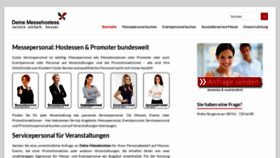 What Deine-messehostess.com website looked like in 2019 (4 years ago)