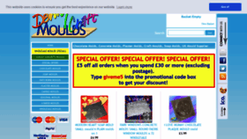What Dennycraftmoulds.co.uk website looked like in 2019 (4 years ago)