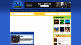 What Dggames.com website looked like in 2019 (4 years ago)