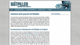 What Diaetpillen.net website looked like in 2019 (4 years ago)