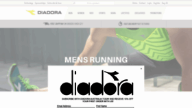 What Diadora.com.au website looked like in 2019 (4 years ago)