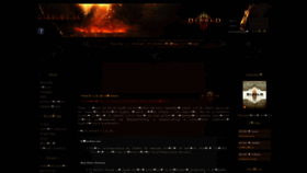 What Diablo3.sk website looked like in 2019 (4 years ago)