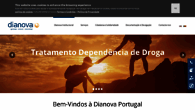 What Dianova.pt website looked like in 2019 (4 years ago)