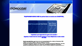 What Diaspotel.net website looked like in 2019 (4 years ago)
