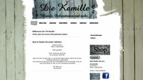 What Diekamille.de website looked like in 2019 (4 years ago)