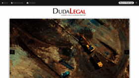What Dudalegal.cl website looked like in 2019 (4 years ago)
