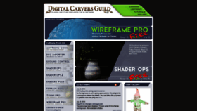 What Digitalcarversguild.com website looked like in 2019 (4 years ago)