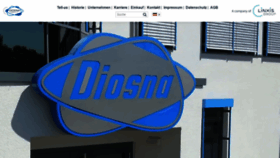 What Diosna.de website looked like in 2019 (4 years ago)
