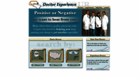 What Doctorexperience.com website looked like in 2019 (4 years ago)