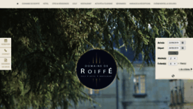 What Domainesainthilaire.fr website looked like in 2019 (4 years ago)