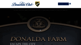 What Donaldaclub.ca website looked like in 2019 (4 years ago)