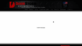 What Doorstorm.com website looked like in 2019 (4 years ago)