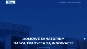 What Domowesanatorium.pl website looked like in 2019 (4 years ago)