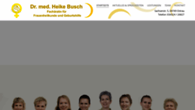 What Dr-busch-ostrau.de website looked like in 2019 (4 years ago)