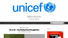 What Dreawood.com website looked like in 2019 (4 years ago)