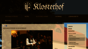 What Dresden-klosterhof.de website looked like in 2019 (4 years ago)