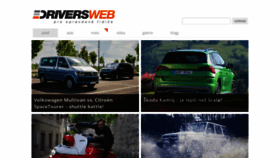 What Driversweb.cz website looked like in 2019 (4 years ago)
