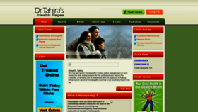 What Drtahirahp.com website looked like in 2019 (4 years ago)