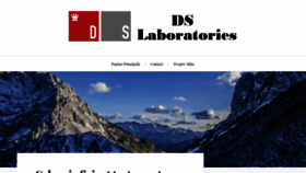 What Dslaboratories.ro website looked like in 2019 (4 years ago)
