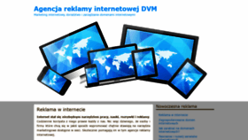What Dvm.pl website looked like in 2019 (4 years ago)
