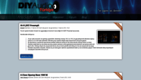 What Diyaudiotr.com website looked like in 2019 (4 years ago)