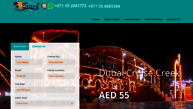 What Dubaidhowcruise.online website looked like in 2019 (4 years ago)