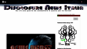 What Disclosurenews.it website looked like in 2019 (4 years ago)