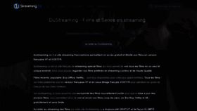 What Dustreaming.co website looked like in 2019 (4 years ago)