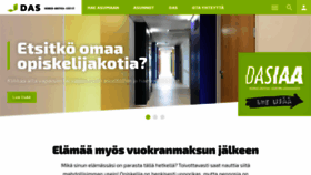 What Das.fi website looked like in 2019 (4 years ago)