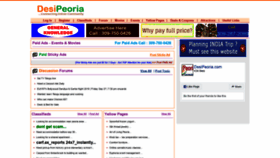 What Desipeoria.com website looked like in 2019 (4 years ago)