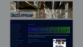 What Discounthouse.co.uk website looked like in 2019 (4 years ago)