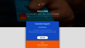 What Digisecbilling.com website looked like in 2019 (4 years ago)