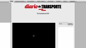 What Diariodetransporte.com website looked like in 2019 (4 years ago)