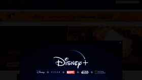 What Disney.go.com website looked like in 2019 (4 years ago)