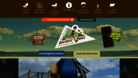 What Divertiparc.com website looked like in 2019 (4 years ago)