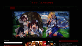 What Darklegends60mb.org website looked like in 2019 (6 years ago)