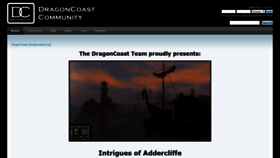 What Dragoncoast.org website looked like in 2019 (4 years ago)