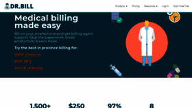 What Dr-bill.ca website looked like in 2019 (4 years ago)