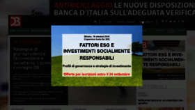 What Dirittobancario.it website looked like in 2019 (6 years ago)