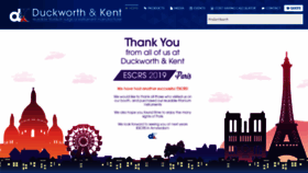 What Duckworth-and-kent.com website looked like in 2019 (4 years ago)