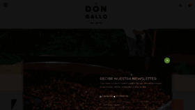 What Dongallocafe.com website looked like in 2019 (4 years ago)