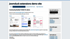What Demo1.joomduck.com website looked like in 2019 (4 years ago)