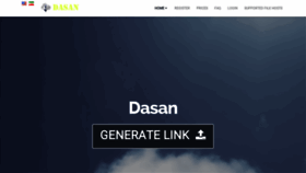 What Dasan.co website looked like in 2019 (4 years ago)