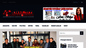 What Dagdelengazetesi.com website looked like in 2019 (4 years ago)