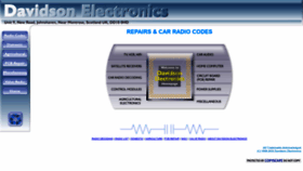 What Davidsonelectronics.co.uk website looked like in 2019 (4 years ago)