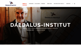 What Daedalus-institut.de website looked like in 2019 (4 years ago)