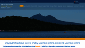 What Dobrota-machovo-jezero.cz website looked like in 2019 (4 years ago)