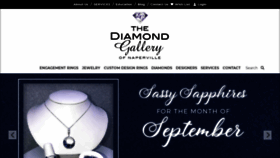 What Diamondgallerynaperville.com website looked like in 2019 (4 years ago)
